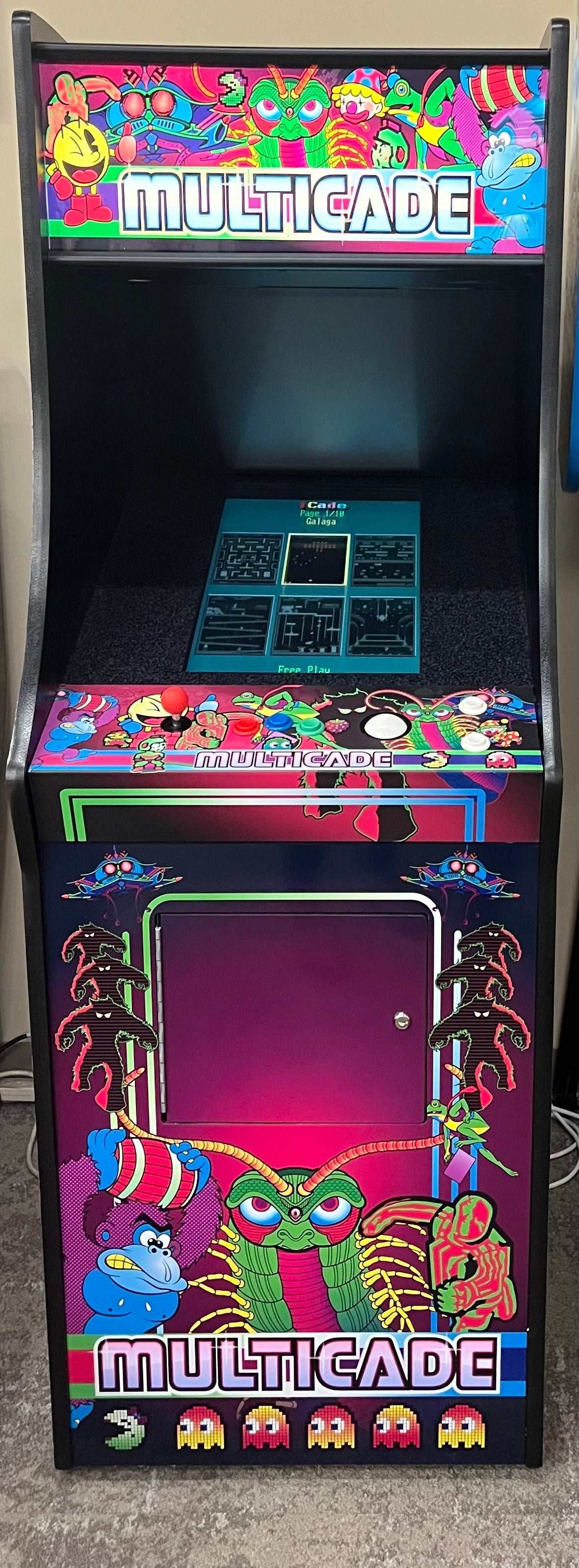 Retro 60-in-1 Multicade Upright Arcade