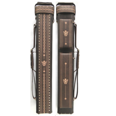 J&J Leatherette Cue Case with Printed Design 3x5