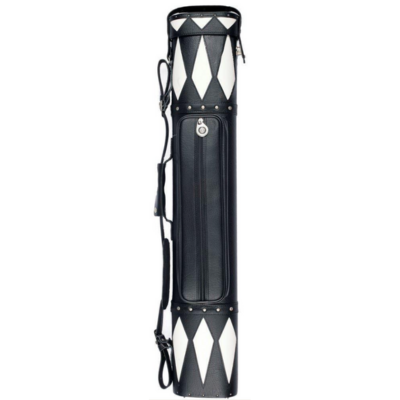 Nick Varner Black and White Diamond 2x4 Cue Case