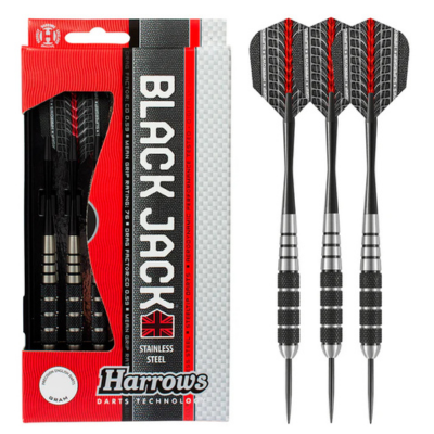 Harrows Black Jack Steel Tip Darts