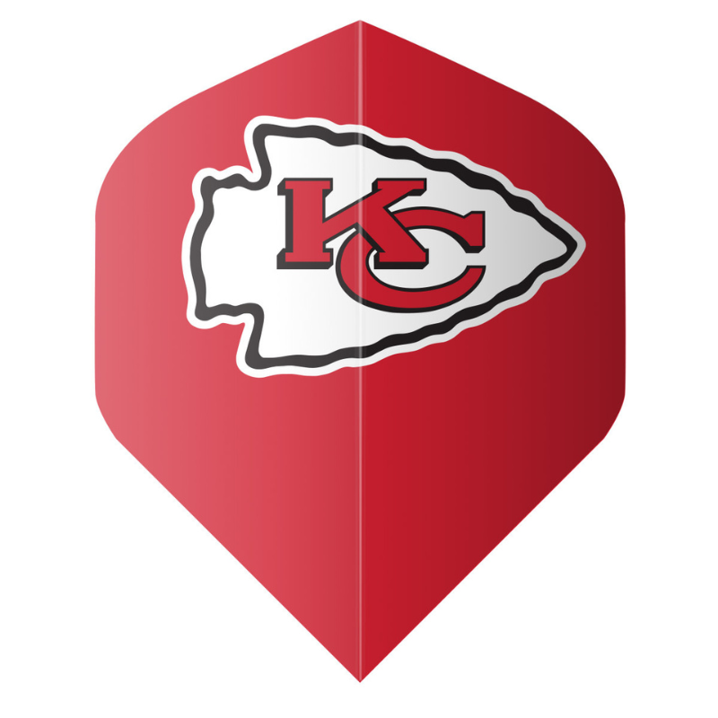 NFL Kansas City Chiefs Standard Dart Flights