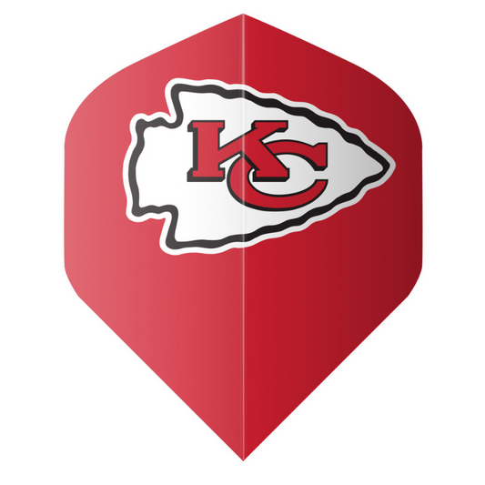 NFL Kansas City Chiefs Standard Dart Flights