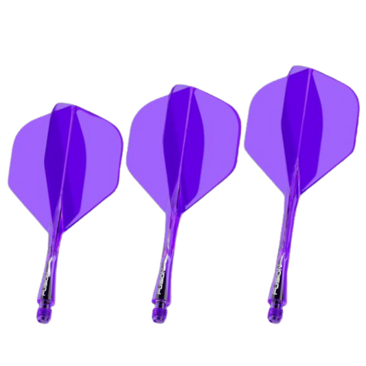 Fusion Integrated Flight & Shaft Purple