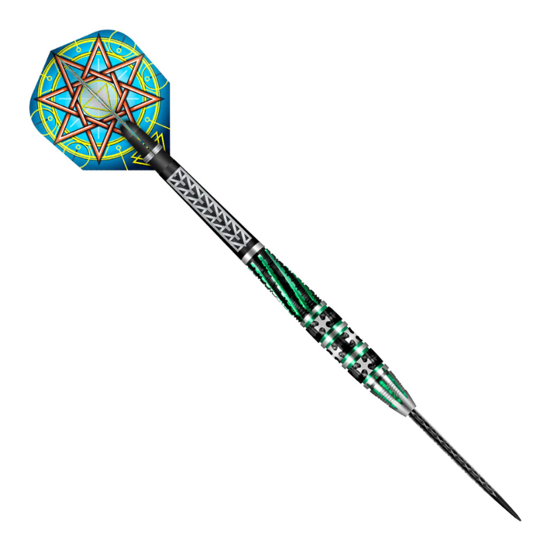 Celt Druid Steel Tip Dart Set-90% Tungsten Barrels - view 2