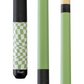 Rage Lime Green Checker Flag Cue