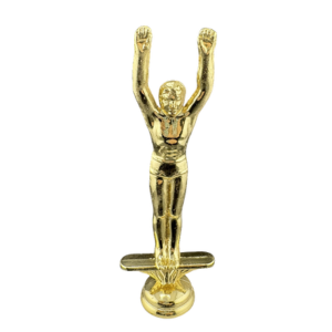 Vintage Men’s Diving Trophy Figure 5 ¾”