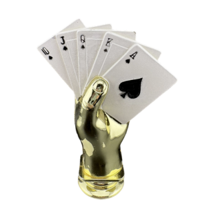 Royal Flush Trophy Figure - 5”
