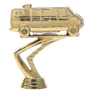 Van Figure, Gold - 4" Trophy Figure