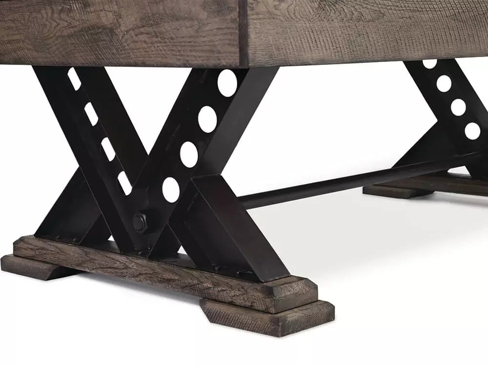 Presidential 8' Vienna Billiard Table - Silvered Oak Finish - view 2