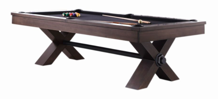 8' Plank & Hide Vox Maple Pool Table