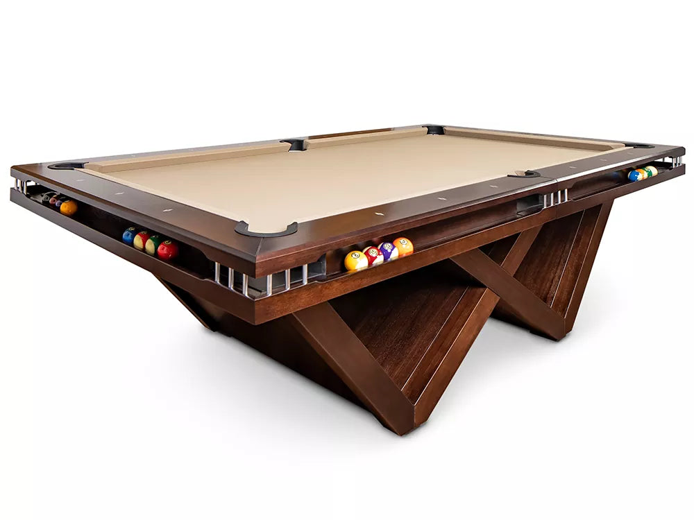 Presidential 8' Wilson Billiard Table - Ash Brown Finish