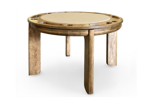 California House Windansea Reversible Top Round Game Table
