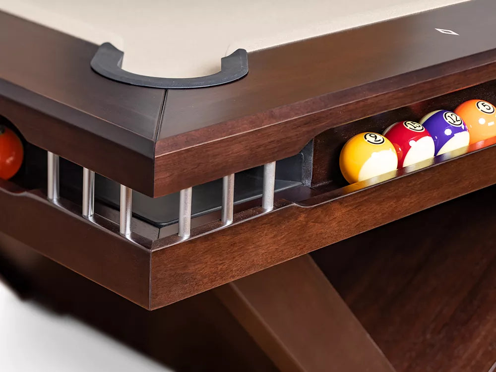 Presidential 8' Wilson Billiard Table - Ash Brown Finish