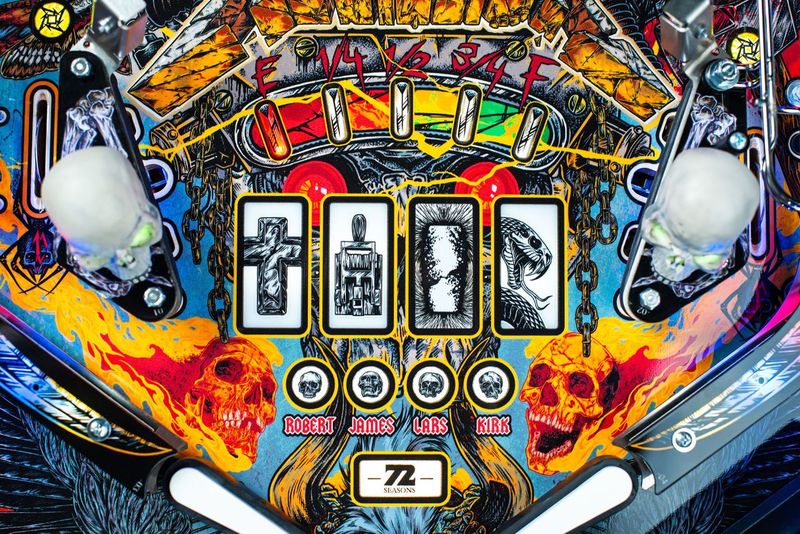 Metallica Remastered Premium Stern Pinball - view 13