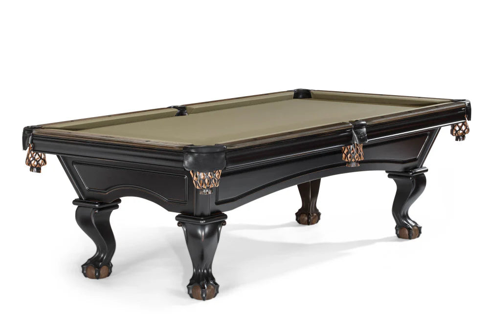 Brunswick 8' Glenwood Pool Table with Talon Ball and Claw Leg - view 2