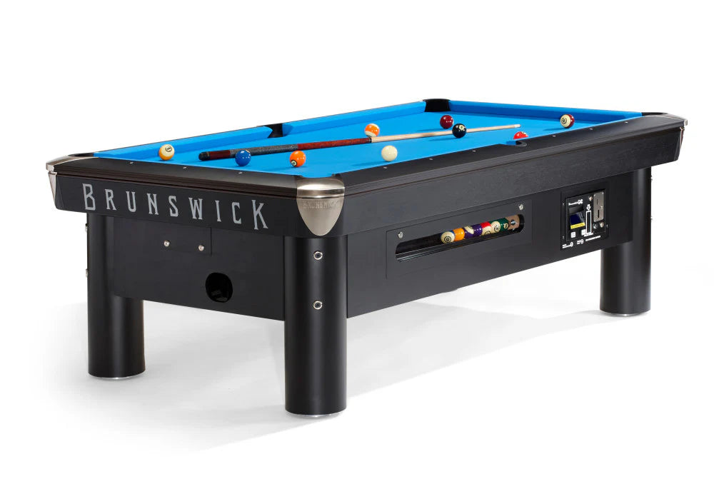 Brunswick Gold Crown 7' Coin Pool Table - view 3