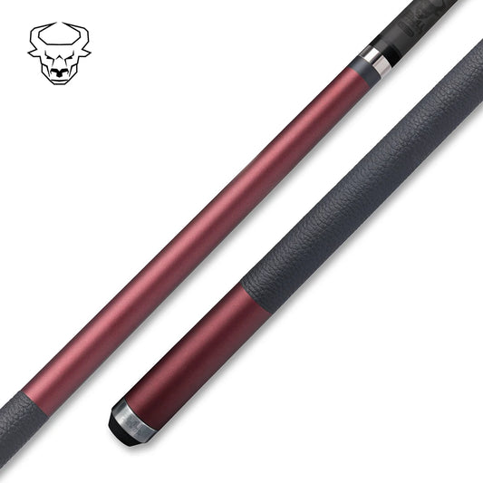 "Bull Carbon" Matte Maple with Leather Lore Wrap - Butt only
