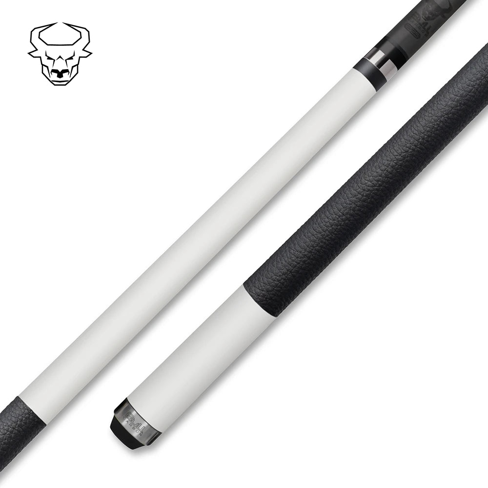"Bull Carbon" Matte Maple with Leather Lore Wrap - Butt only