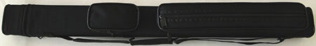 J&J 2x3 Cue Bag with 2 Outside Pouches, Shoulder Strap, and Handle