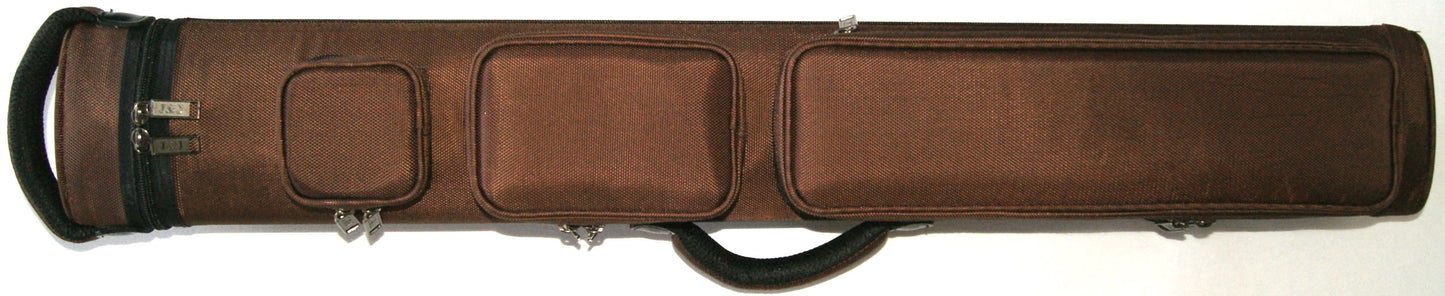 J&J Cue Case with 3 Outside Pouches, Backpack Straps, and Two Handles