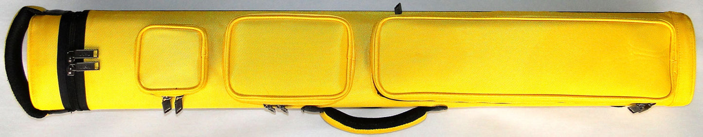 J&J Cue Case with 3 Outside Pouches, Backpack Straps, and Two Handles