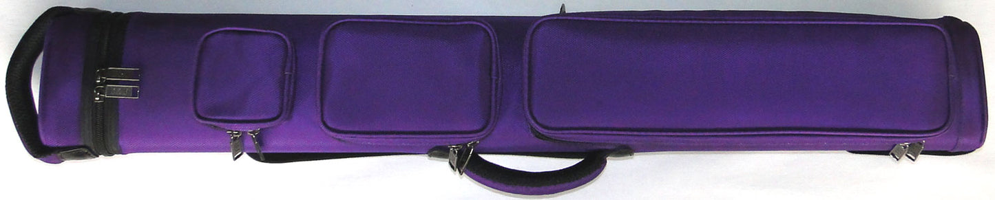 J&J Cue Case with 3 Outside Pouches, Backpack Straps, and Two Handles