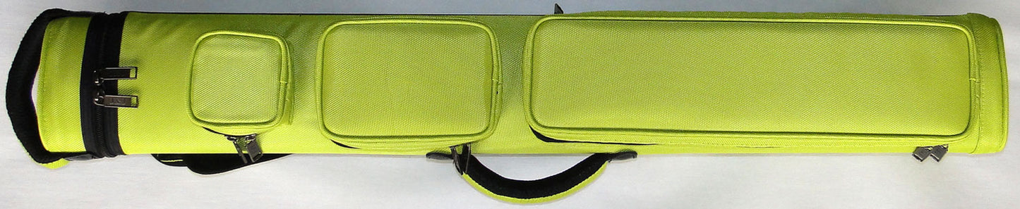 J&J Cue Case with 3 Outside Pouches, Backpack Straps, and Two Handles
