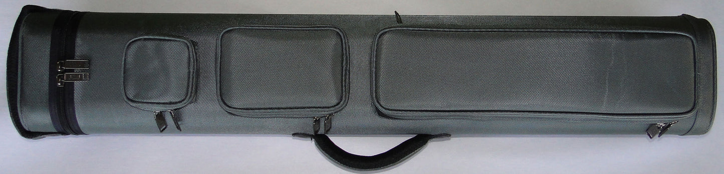 J&J Cue Case with 3 Outside Pouches, Backpack Straps, and Two Handles