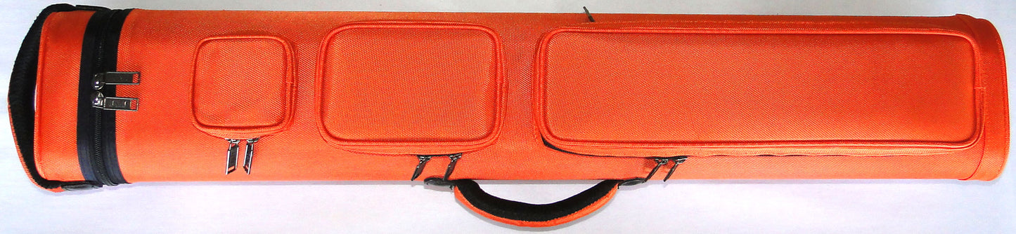 J&J Cue Case with 3 Outside Pouches, Backpack Straps, and Two Handles