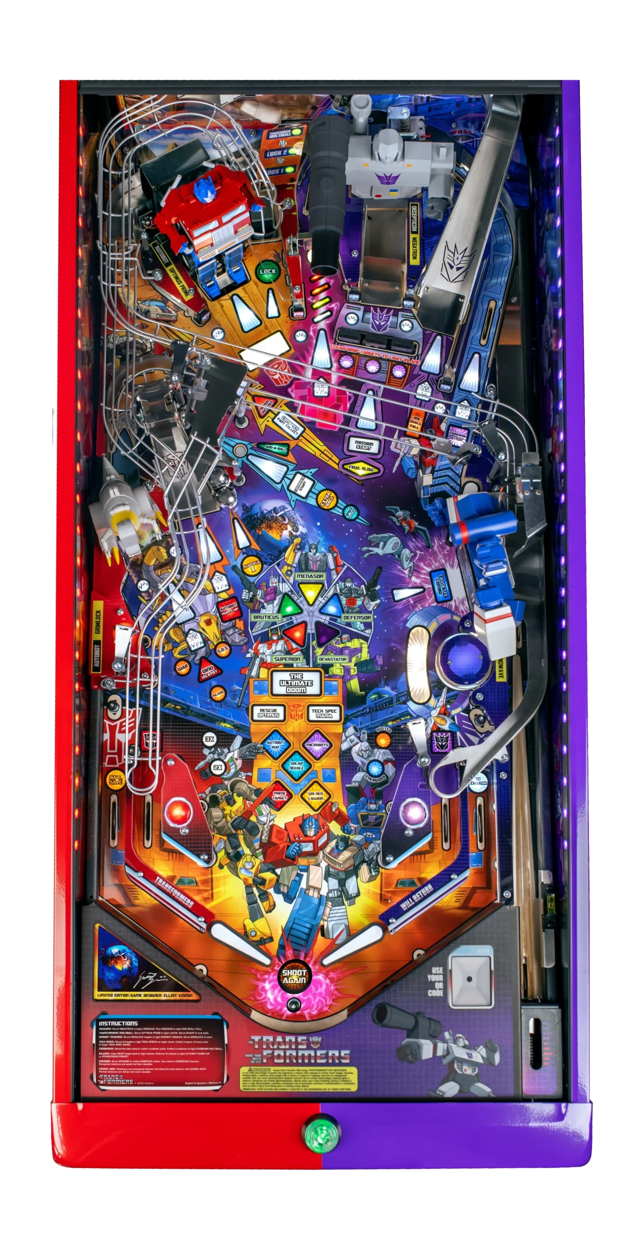 Transformer: More Than Meets the Eye Limited Edition Stern Pinball