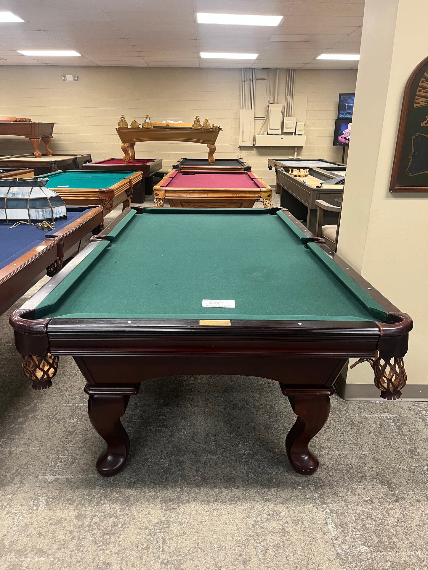 Pre-Owned 8' Olhausen Eclipse Pool Table