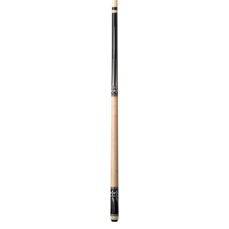 Midnight Black with Mother of Pearl Accents Players Cue Stick