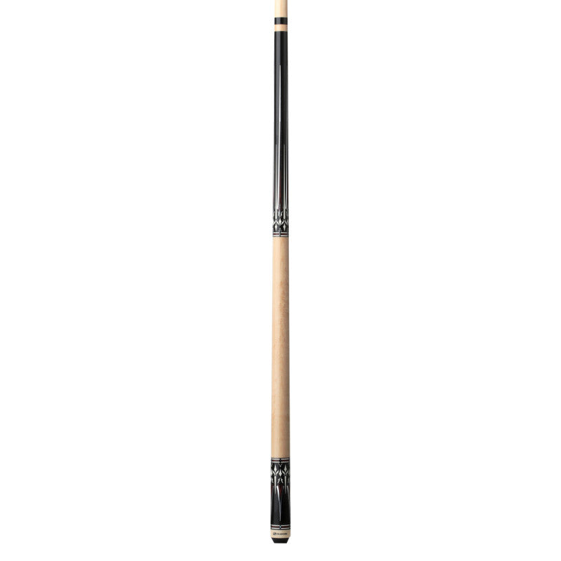 Midnight Black with Mother of Pearl Accents Players Cue Stick - view 2