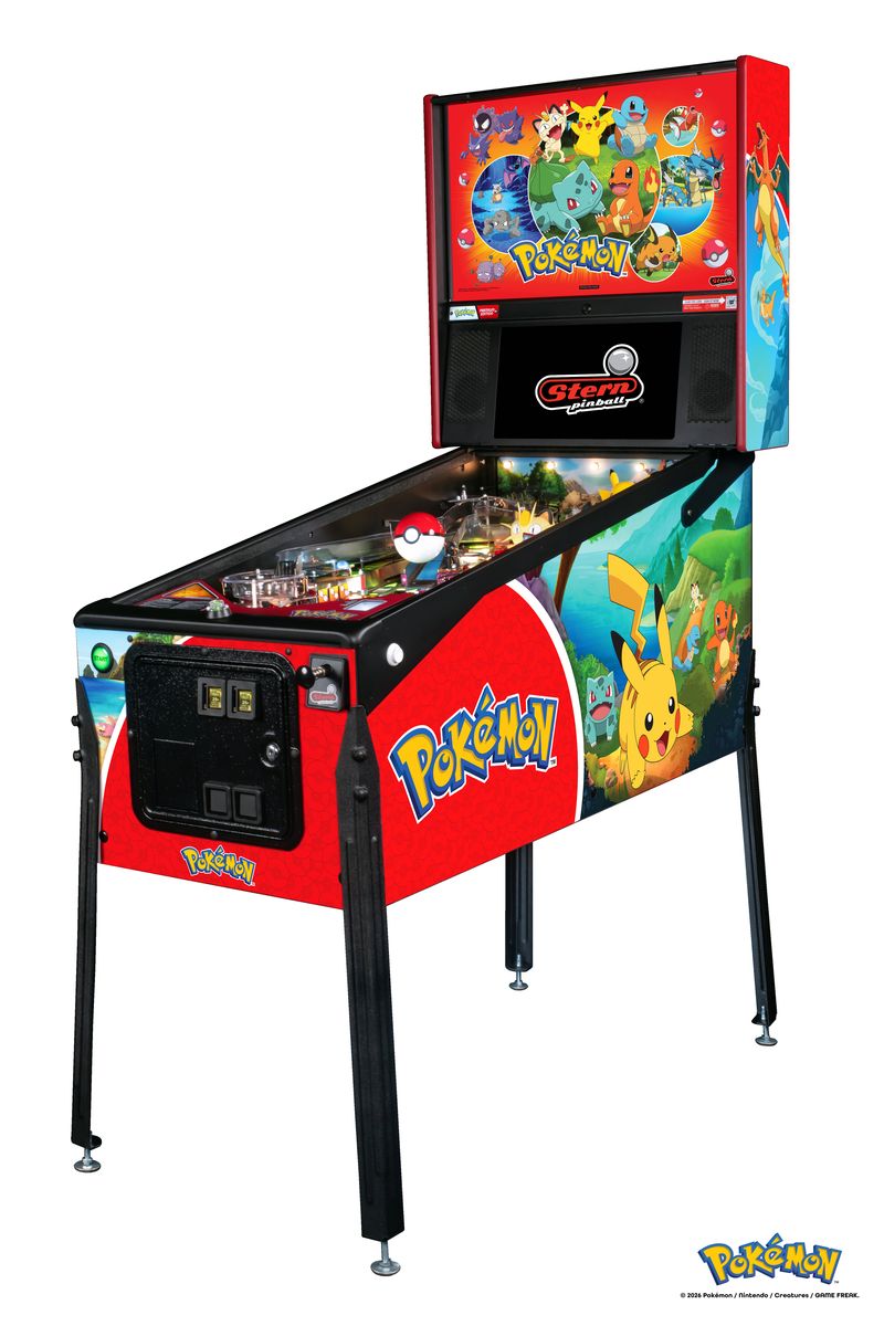 Pokemon Premium Stern Pinball