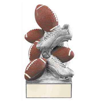 Football Sport Bank Resin Trophy - view 6