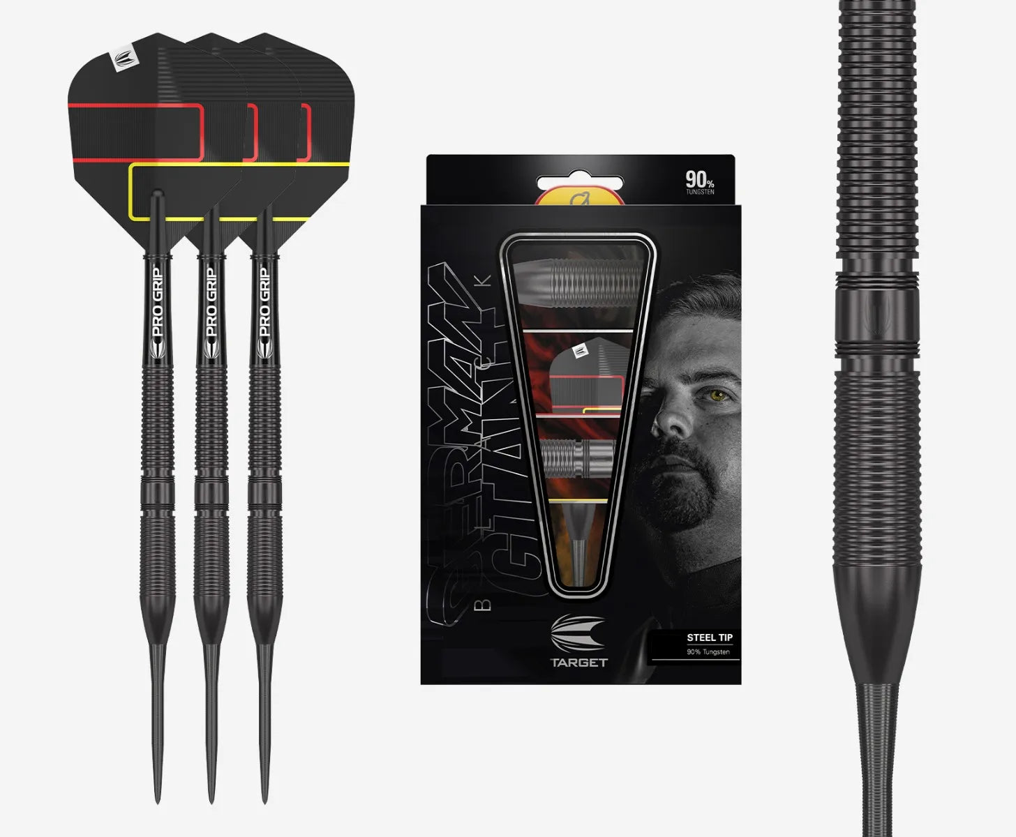 Gabriel Clemens Black Steel Tip Darts