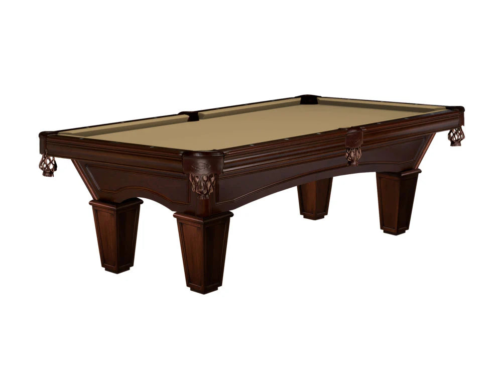 Brunswick 8' Glenwood Pool Table with Tapered Leg