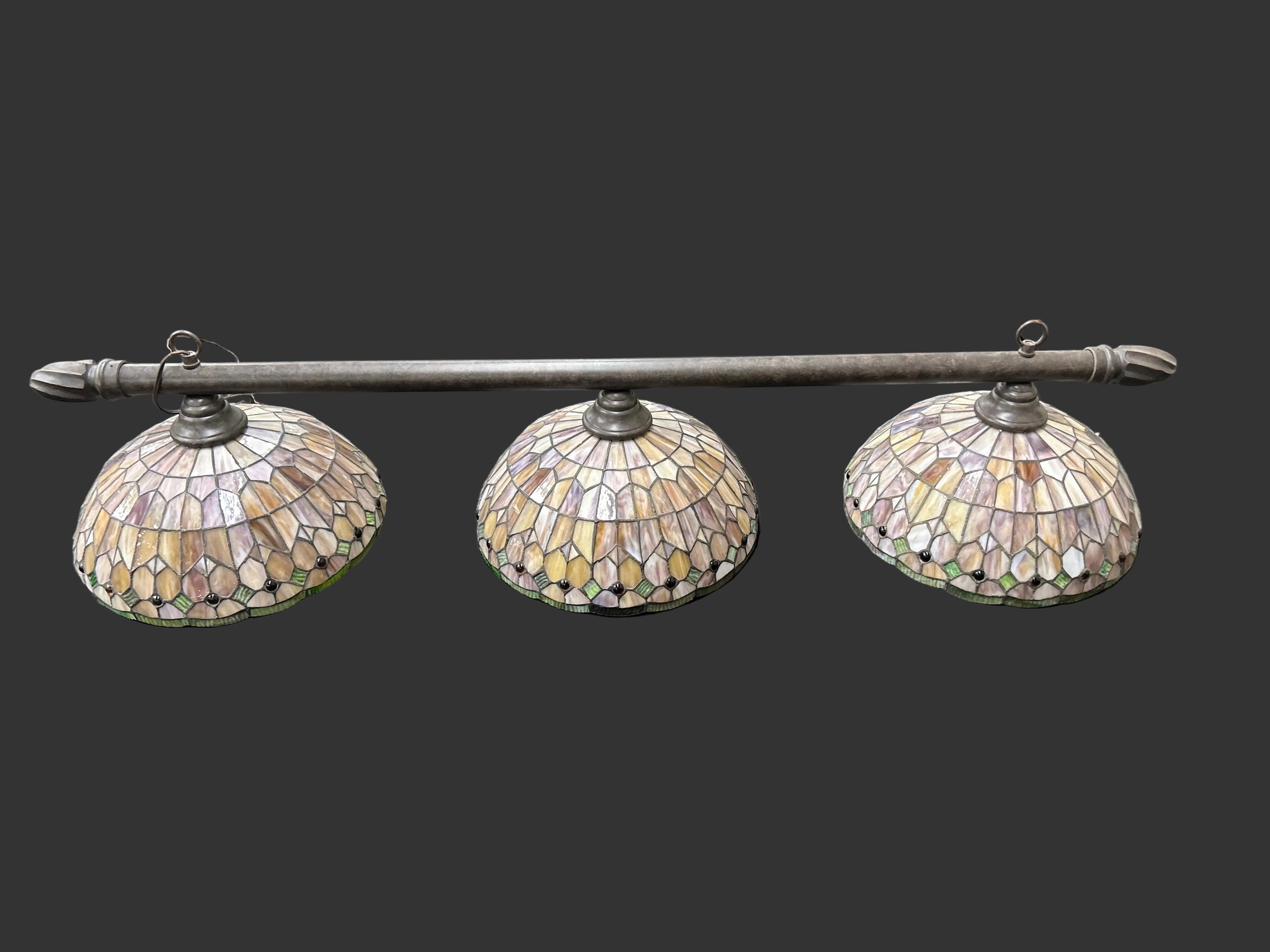 Toltec Tiffany 3 Light Lamp