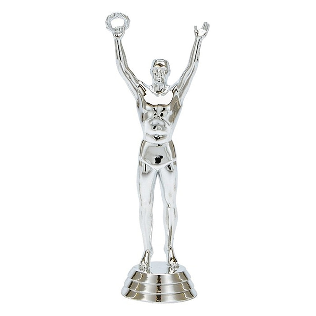 Victory Figure, Male, Silver - 5 1/4"