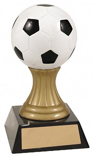 Soccer Pedestal Resin Trophy - view 6