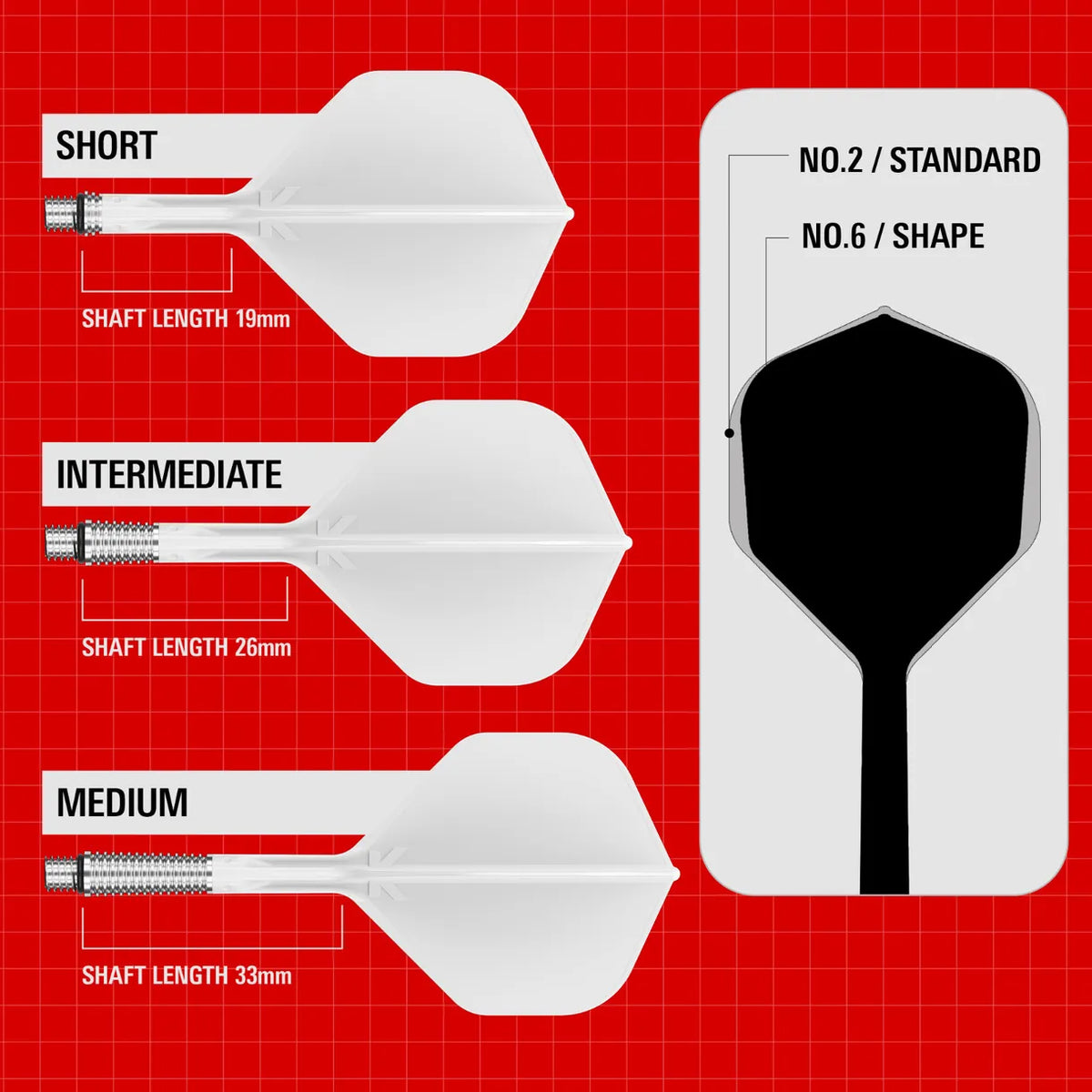 K-Flex Shift Dart Shafts