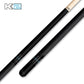 K2 Cue Matte Black, Silver & Blue Crystal Diamonds Design Black Linen Wrap
