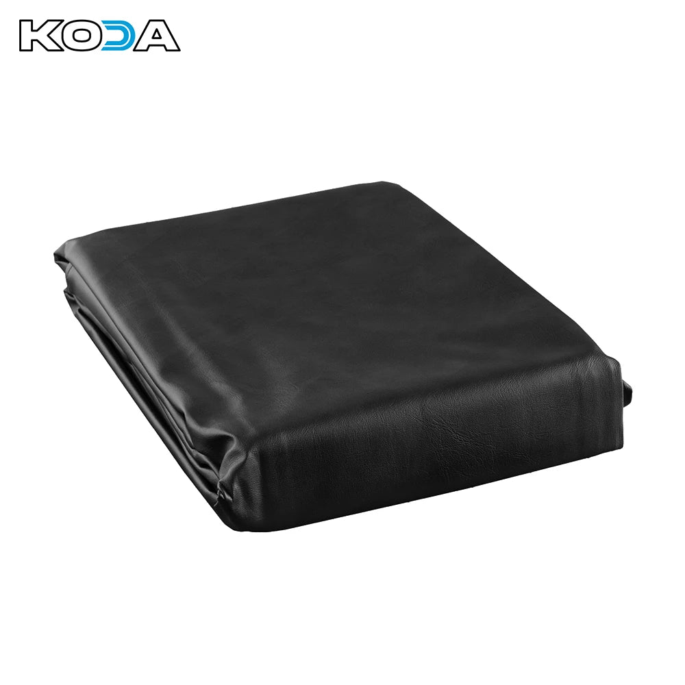 KODA Leatherette Table Cover- BLACK