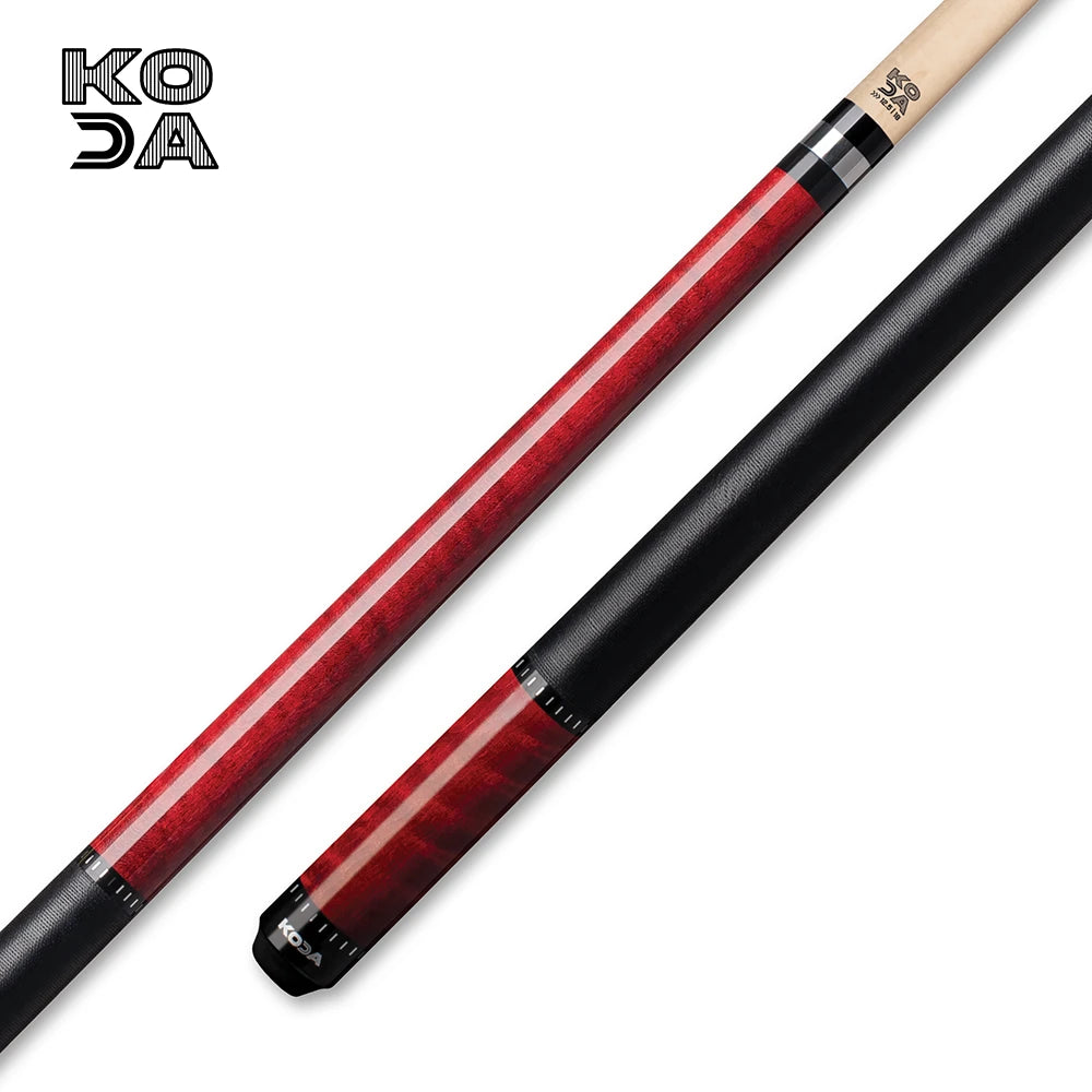 KODA Curly Maple Cue Stick with Irish Linen Wrap and Maple Shaft - view 3