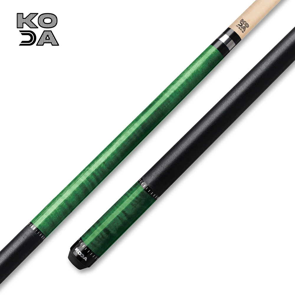 KODA Curly Maple Cue Stick with Irish Linen Wrap and Maple Shaft - view 9