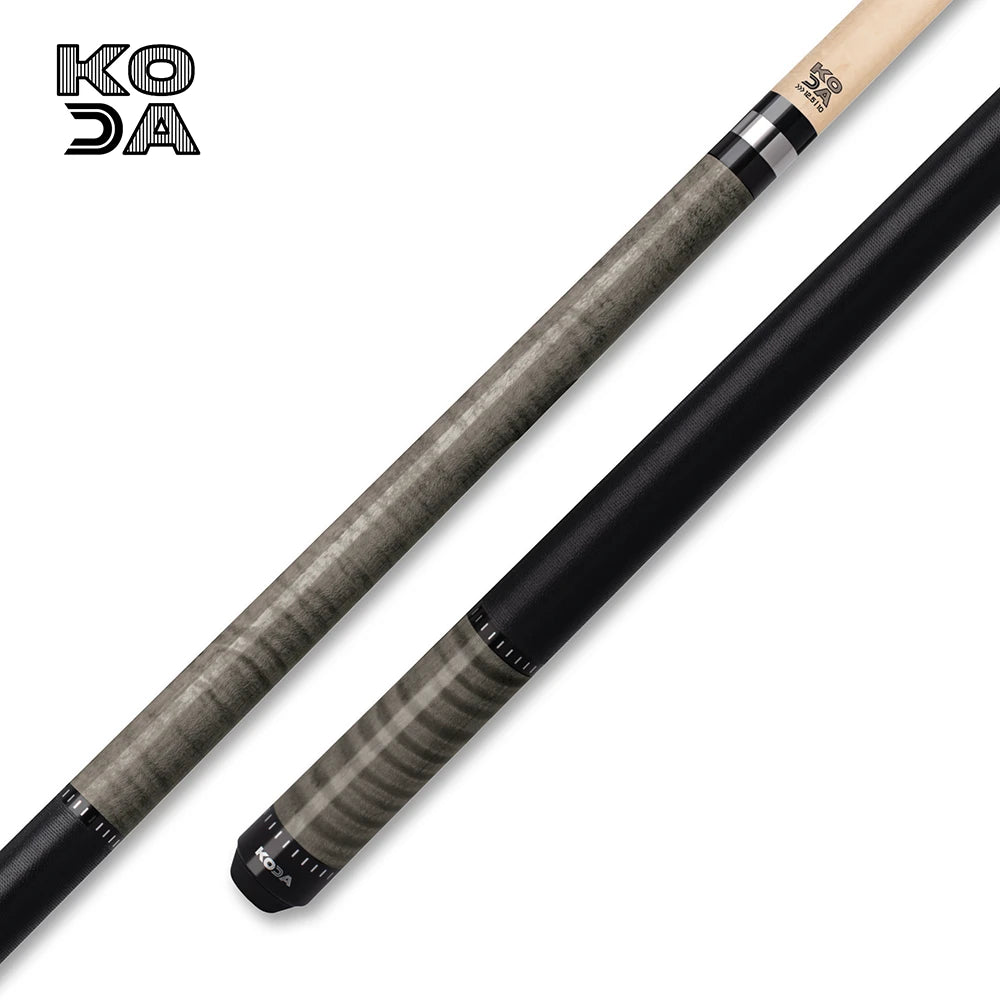 KODA Curly Maple Cue Stick with Irish Linen Wrap and Maple Shaft - view 7