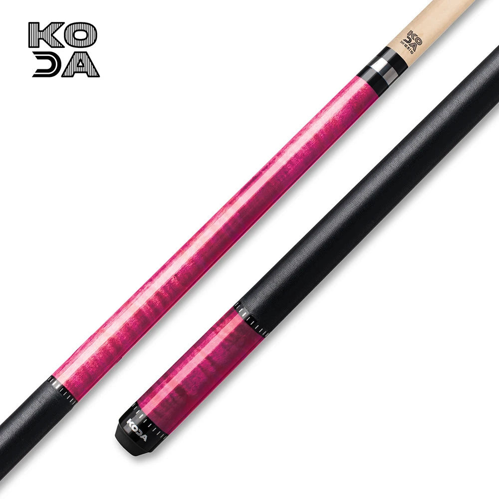 KODA Curly Maple Cue Stick with Irish Linen Wrap and Maple Shaft - view 5