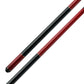 K2 Matte Color, Dual Copper Rings, Black Wrapless Cue Stick