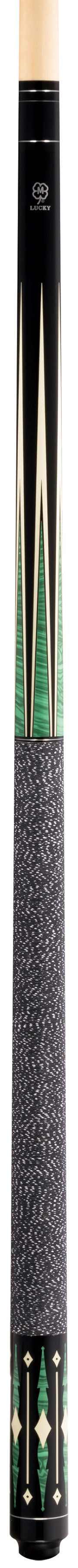 Green and Black Lucky Mcdermott Cue - view 2