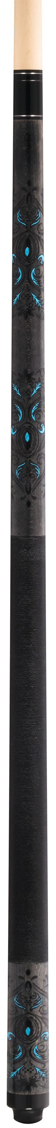 Grey and Blue Lucky McDermott Cue - view 3